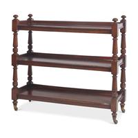 A Victorian Style Wood Etagere