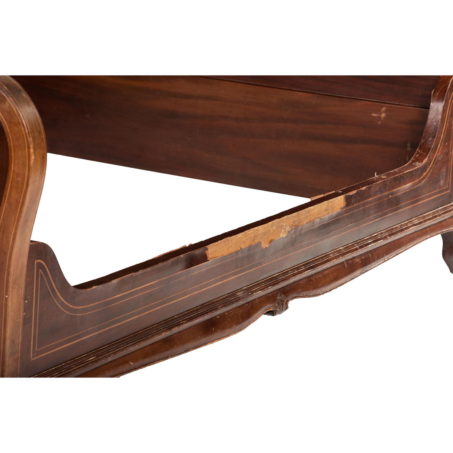 An Aesthetic Movement Mahogany, Inlay and Mother of Pearl Bedroom Set from Katherine Graham's Estate