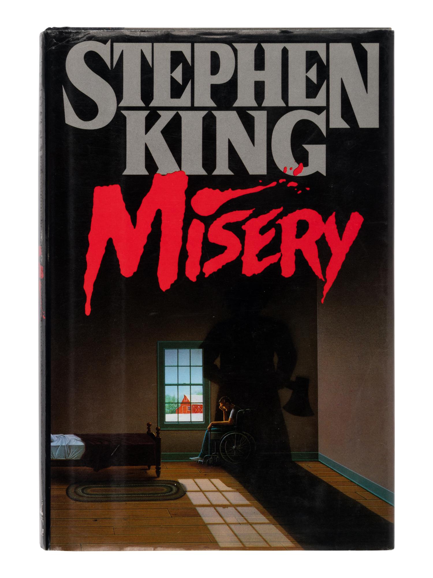 KING, Stephen (b. 1947). Misery. New York: Viking, 1987.