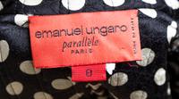 An Emanuel Ungaro Boucle Skirt Ensemble, Suit size 8, Blouse size 6.
