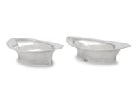 A Pair of American Silver Serving Bowls