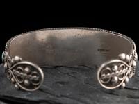 Navajo Sterling Silver and Turquoise Cuff Bracelet