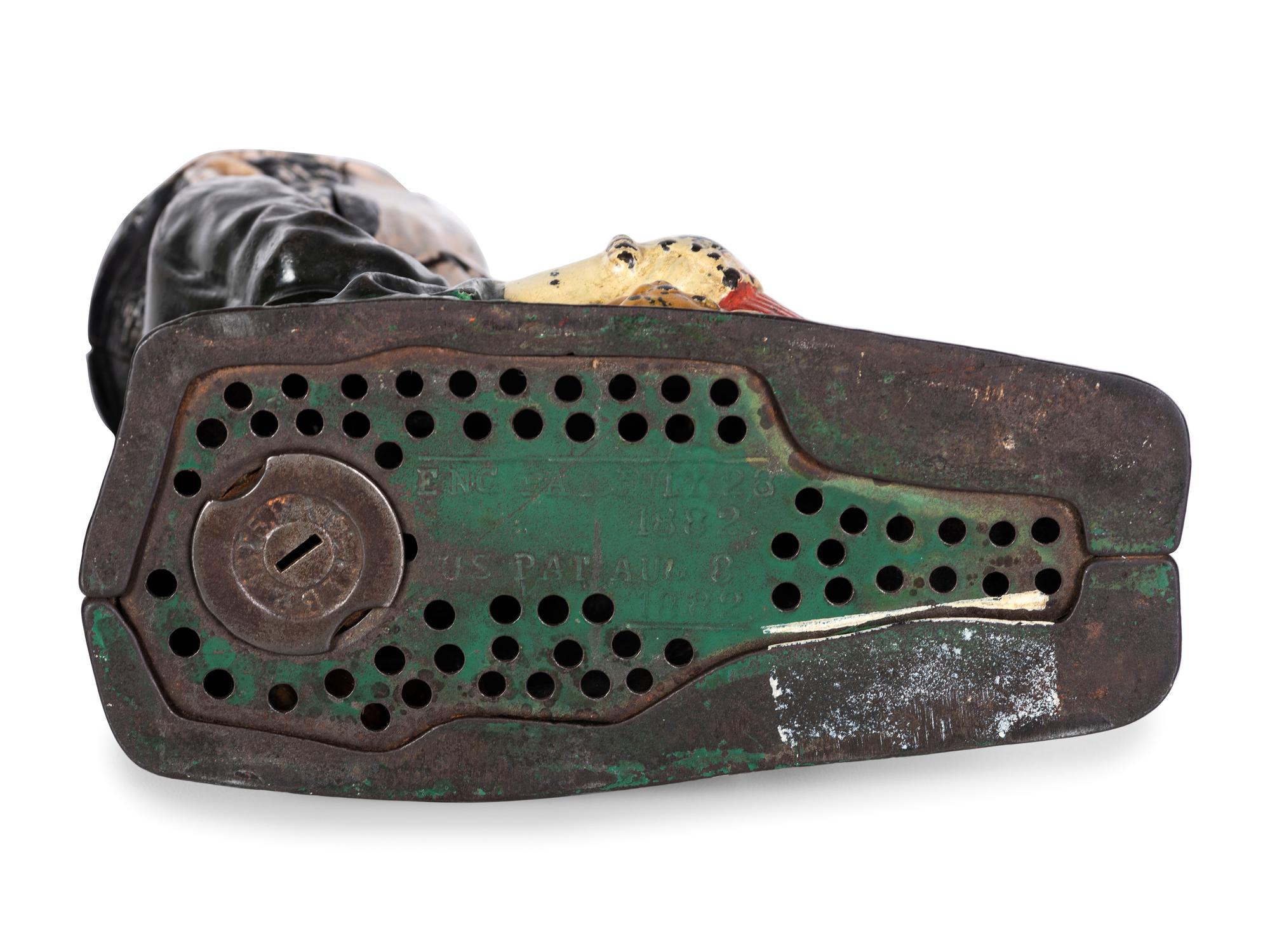 Two Cast Iron Mechanical Banks