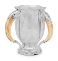 A Tiffany and Co. Silver and Horn Tyg
