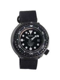 SEIKO, TITANIUM 'PROSPEX MARINE MASTER PROFESSIONAL' WATCH
