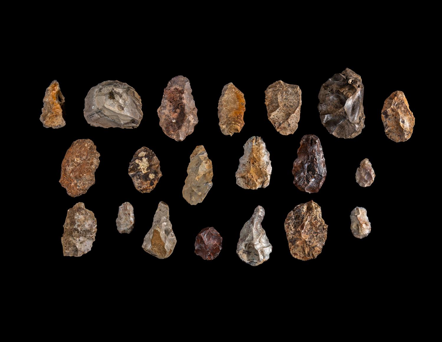 26 Paleolithic Stone Tools