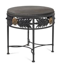 Two Mario Papperzini 'Amalfi' Stone-Top Side Tables
