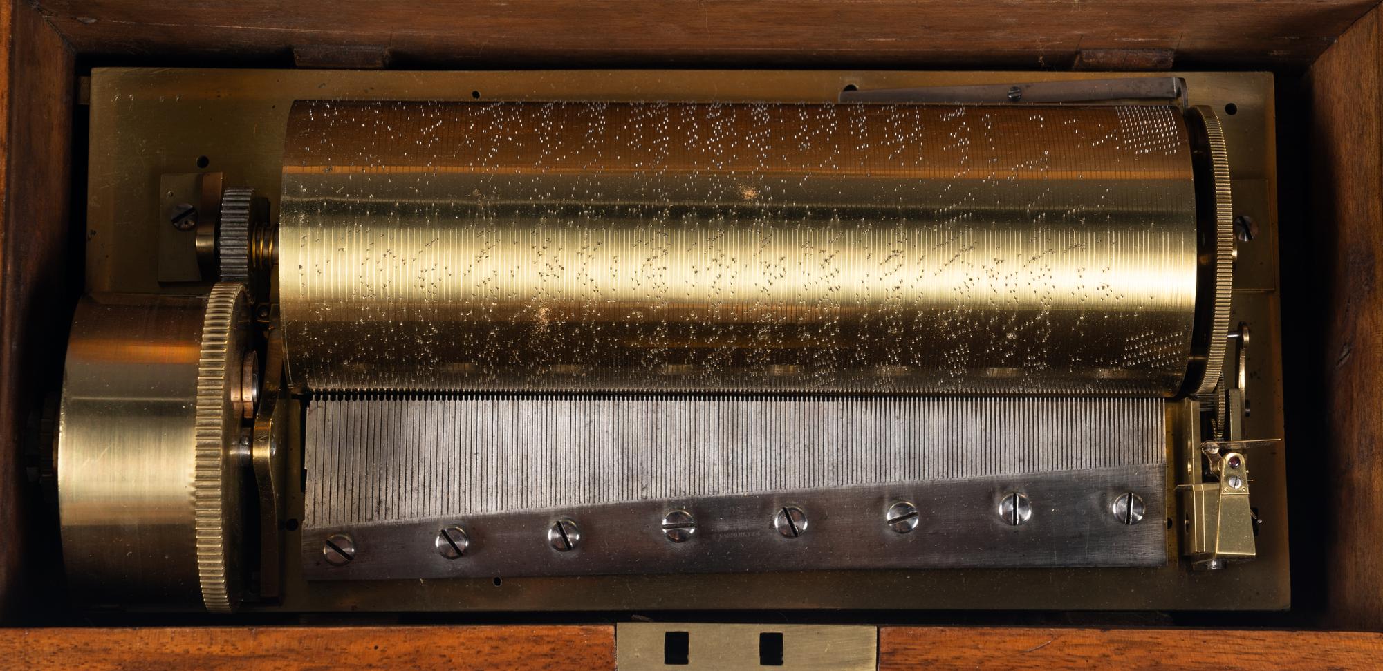 A Keywind Three Overture Music Box by François Lecoultre