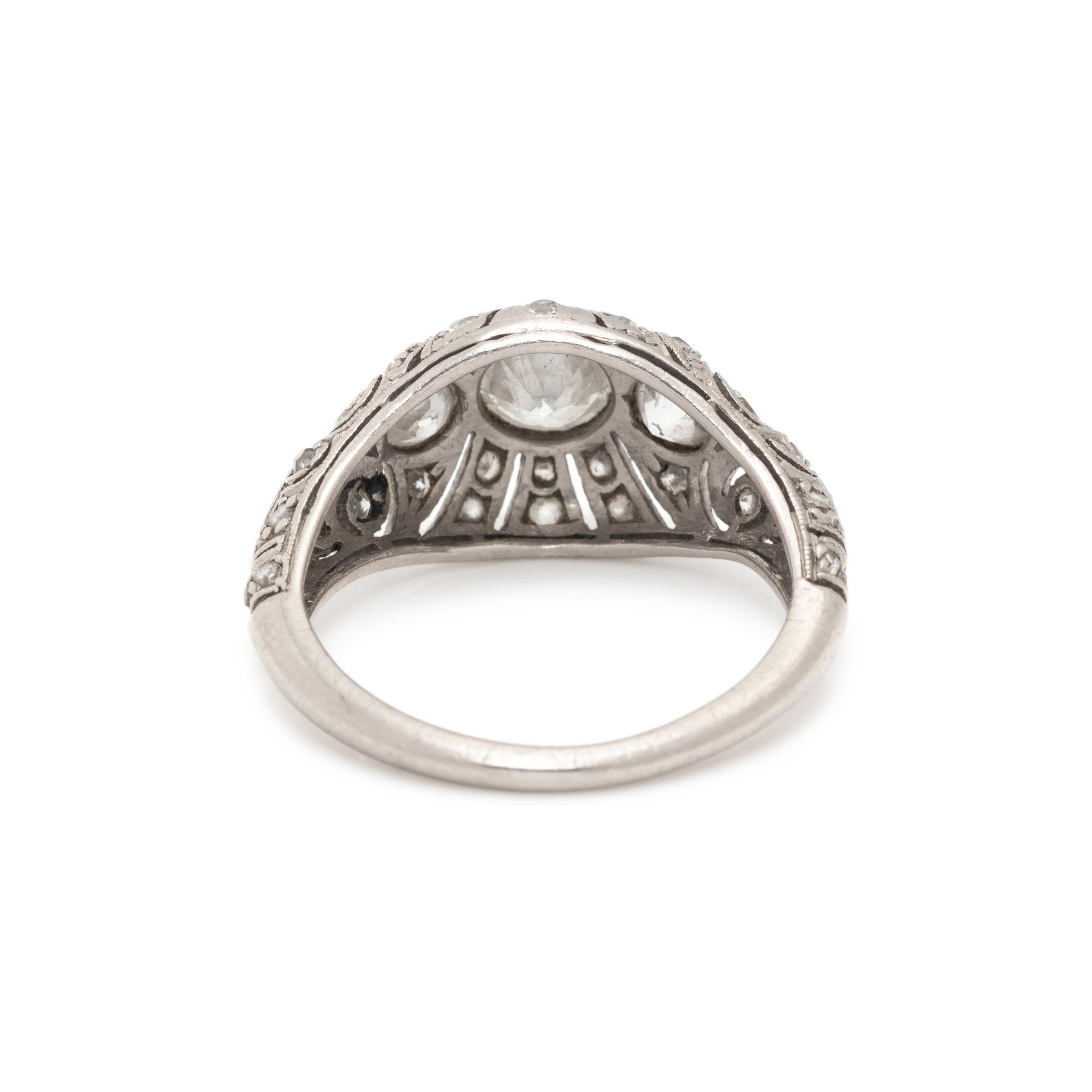 EDWARDIAN, DIAMOND RING