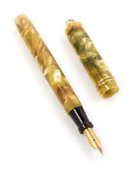 A Vintage LeBouef 'Center Sleeve Filler' Fountain Pen Length 4 3/4 inches.