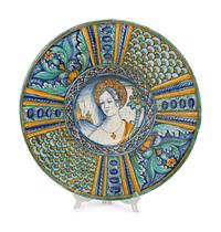 Three Italian Majolica Chargers — EARLY 20TH CENTURY