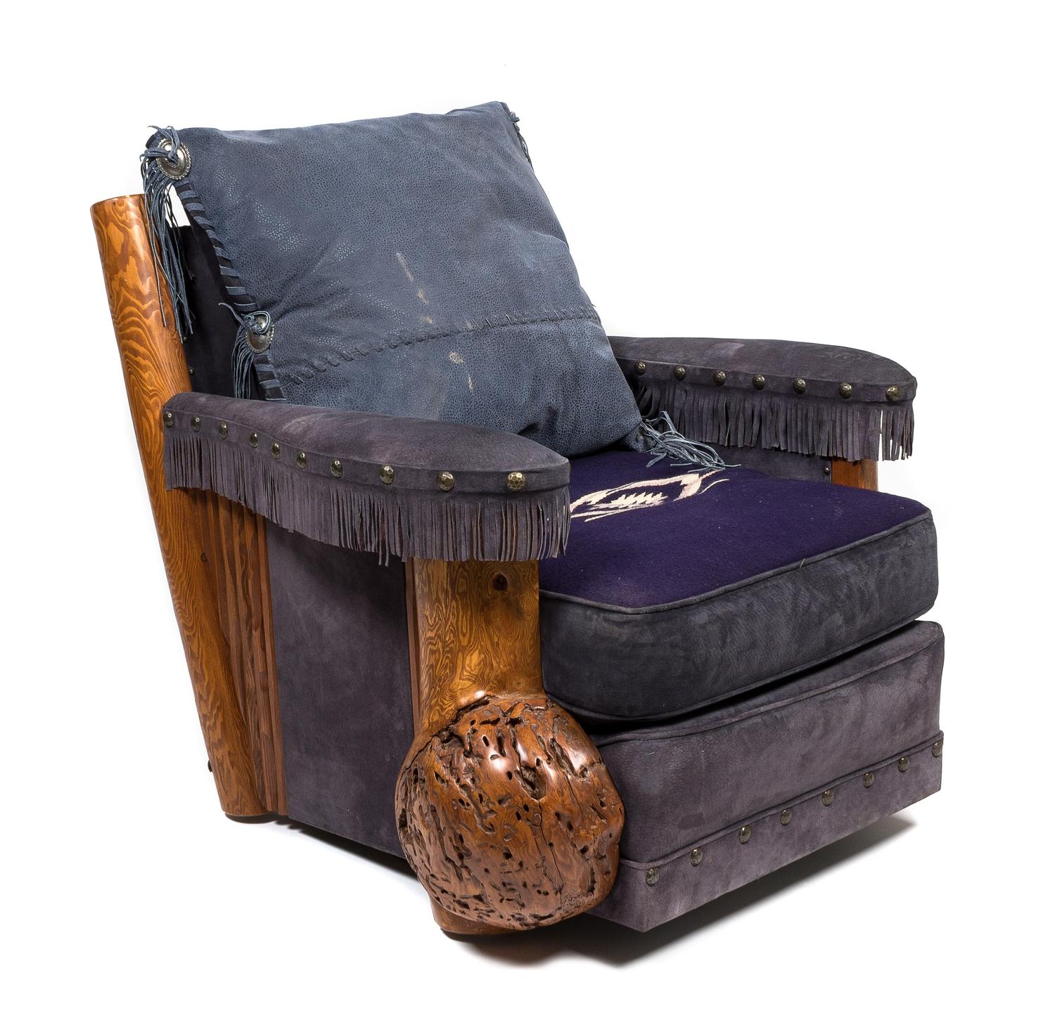 A Molesworth Style Swivel Club Chair Height 32 x width 34 x depth 37 inches.