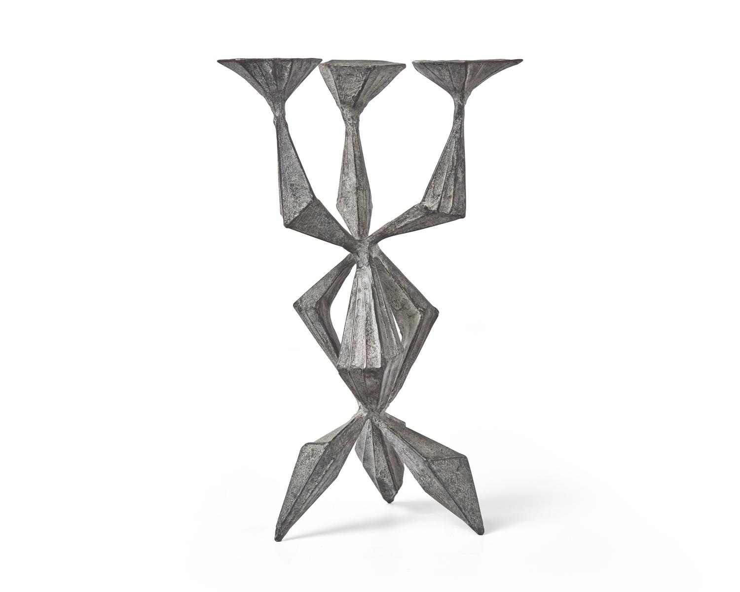 Lynn Chadwick (British, 1914-2003) - Three Branched Candle Holder III