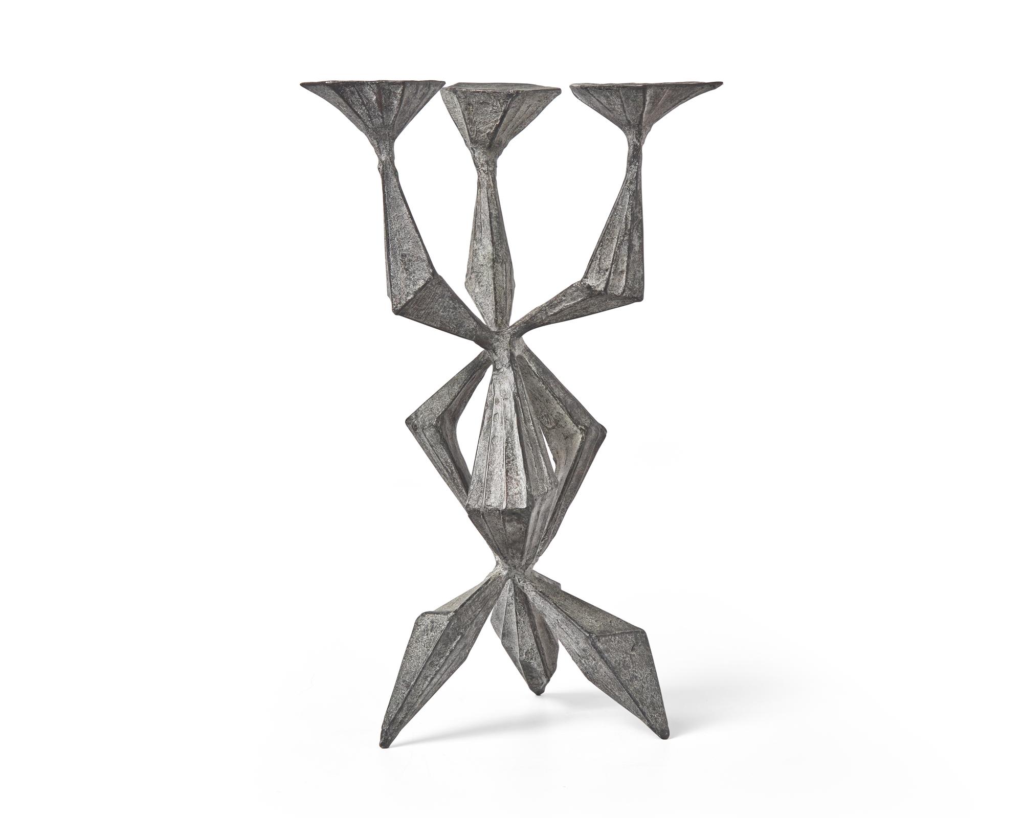 Lynn Chadwick (British, 1914-2003) - Three Branched Candle Holder III