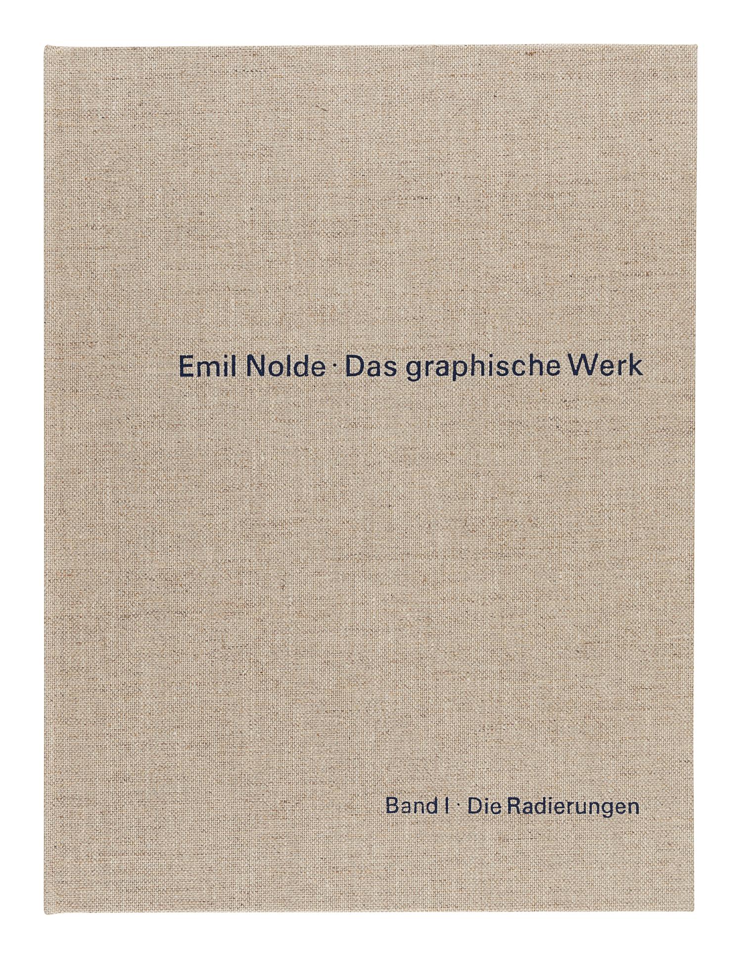 [NOLDE, Emil (1867-1956)]. SCHIEFLER, von Gustav. Emil Nolde: Das Graphische Werk. Band I: Die Radierungen; Band II: Holzschnitte und Lithographien. Cologne: Verlag M. DuMont Schauberg, 1967.