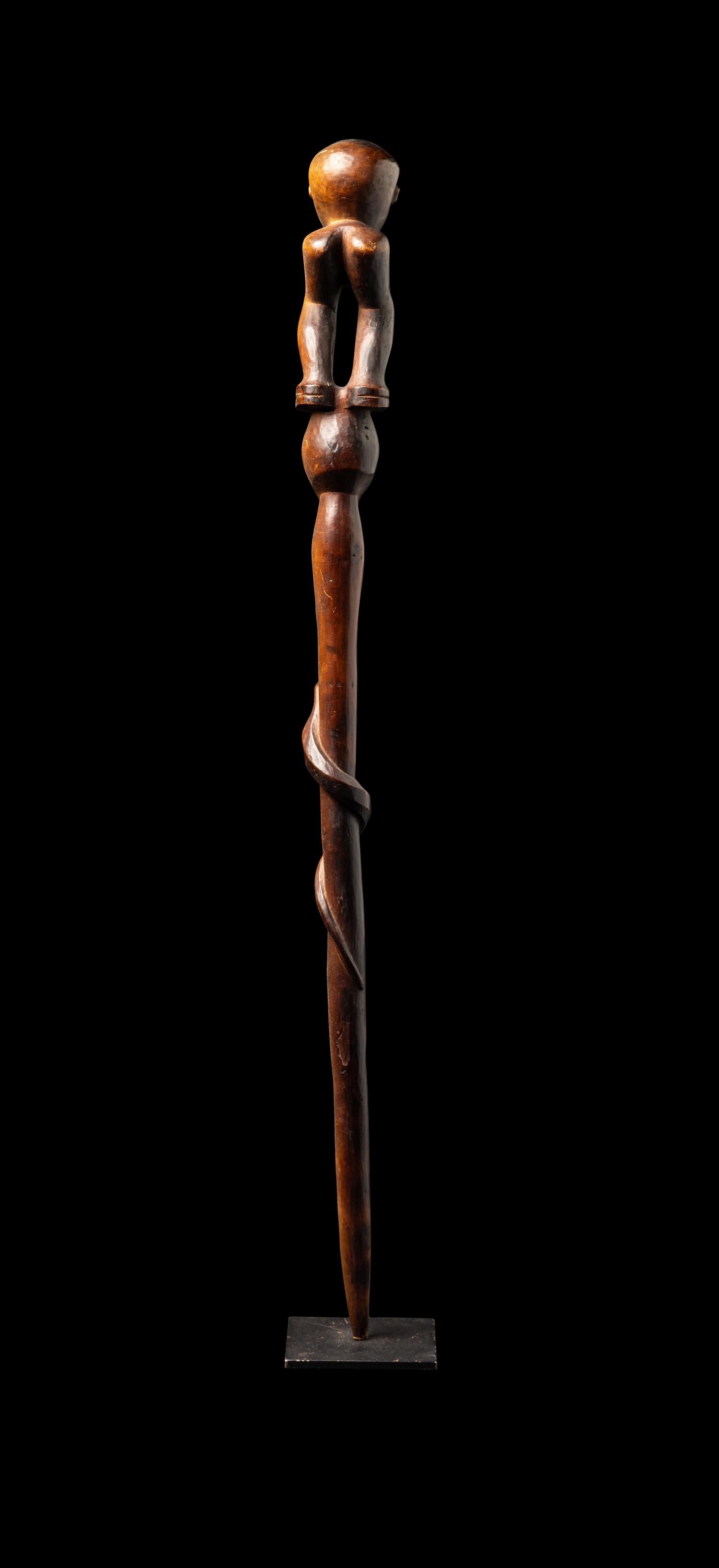 A Yoruba Wood Staff