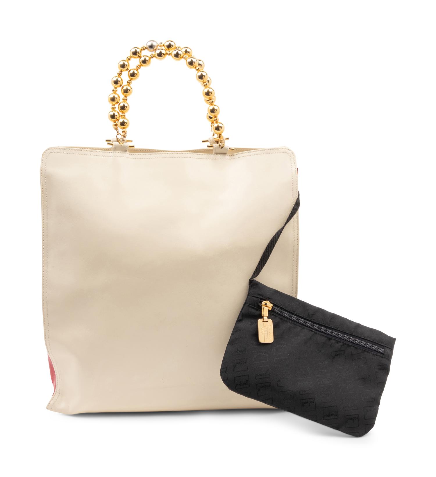 Collection of Four Designer Bags; One YSL, Two Moschino, One Gucci, 1980s-2007