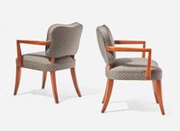 Gilbert Rohde, Pair of Armchairs