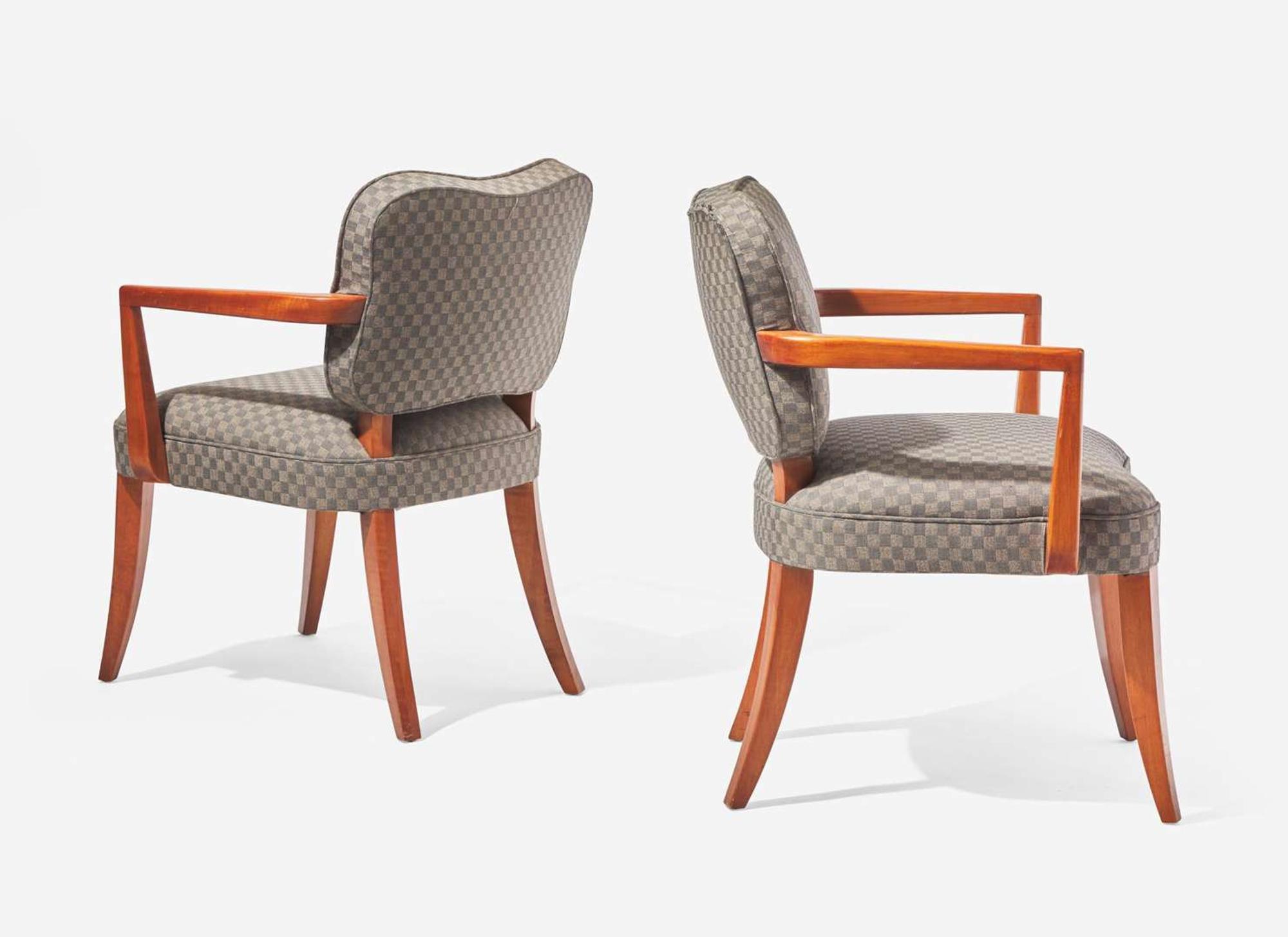 Gilbert Rohde, Pair of Armchairs