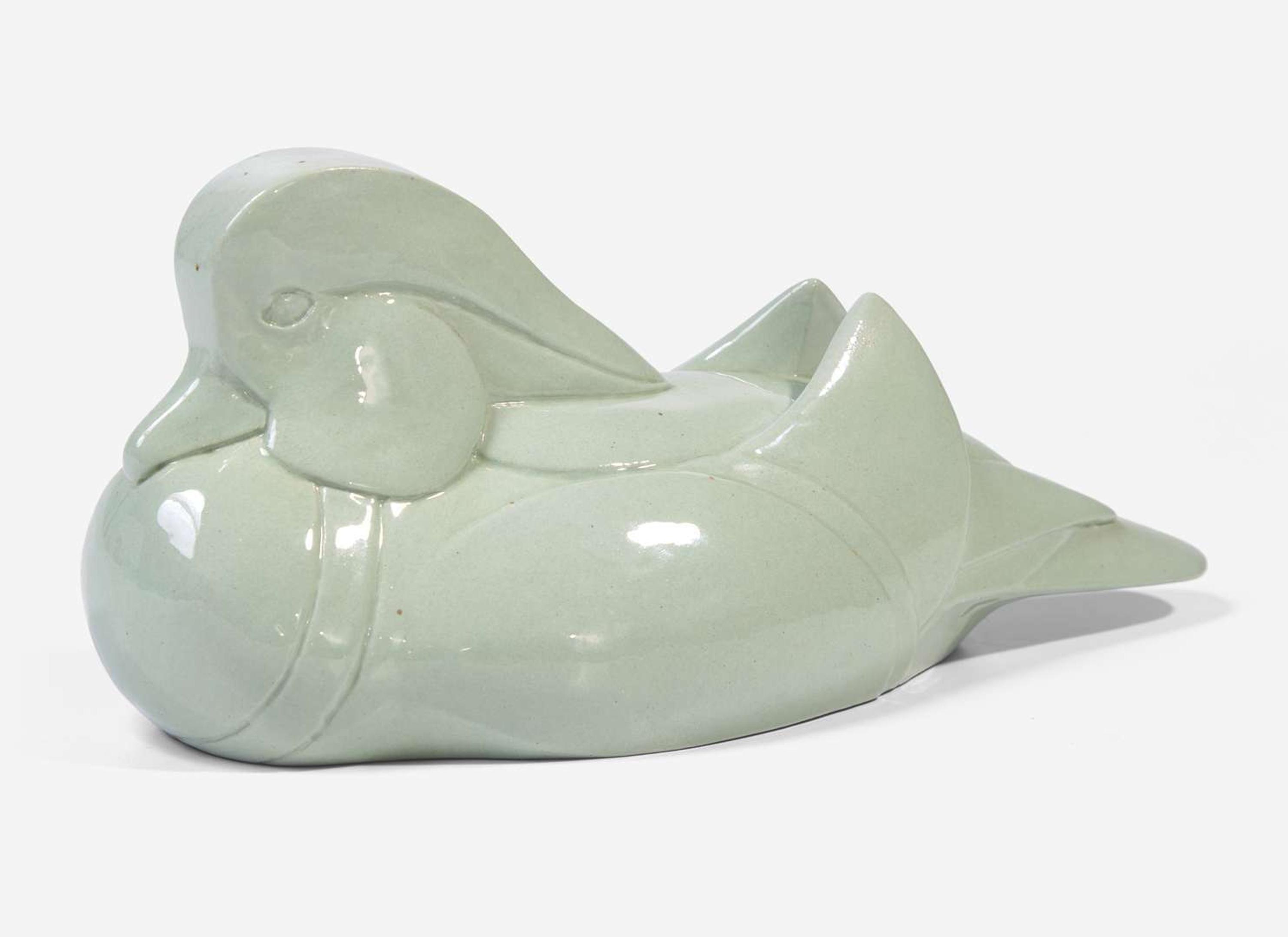 A Wedgwood Mandarin Duck Figure, UK, 1930s