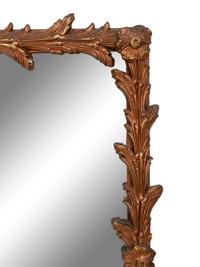 A Continental Giltwood Overmantel Mirror