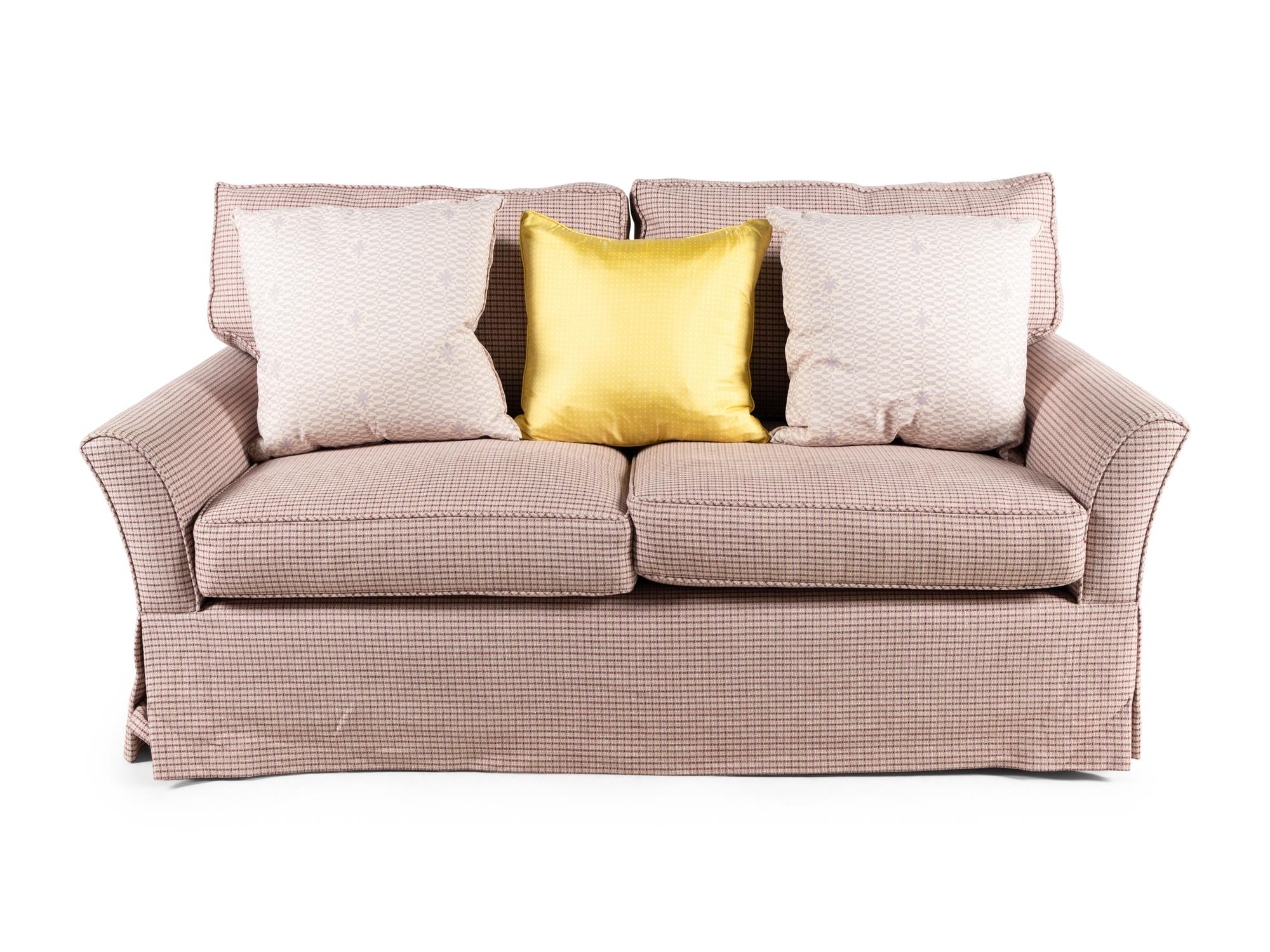 A JJ Custom Two-Seat Sofa