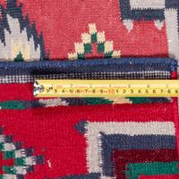 An Indian Wool Navajo Style Rug Retailed by Ralph Lauren