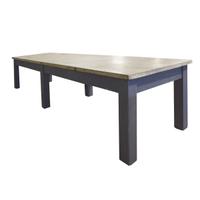 A Painted Six-Leg Table 153.5" W x 38.5" D x 31.5" H — Italy, 20th Century