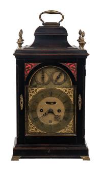 A Scottish George III Mahogany Musical Bracket Clock