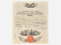 [Presidential] Buchanan, James: Partially-Printed Document, signed