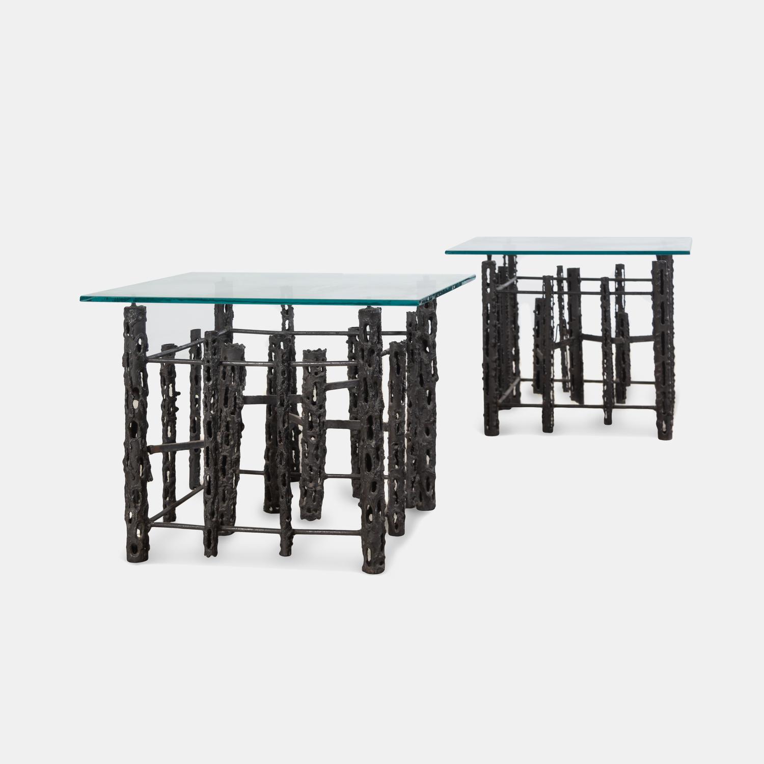 Brutalist Side Tables