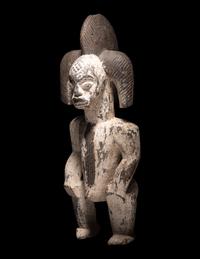 Two Punu Wood Figures