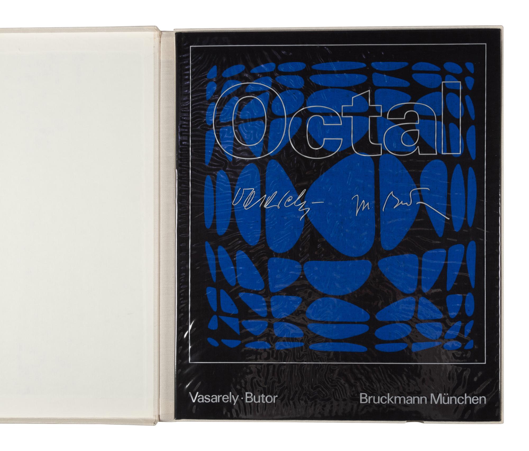 Octal (bound portfolio of 9 prints with poems by Michel Butor)