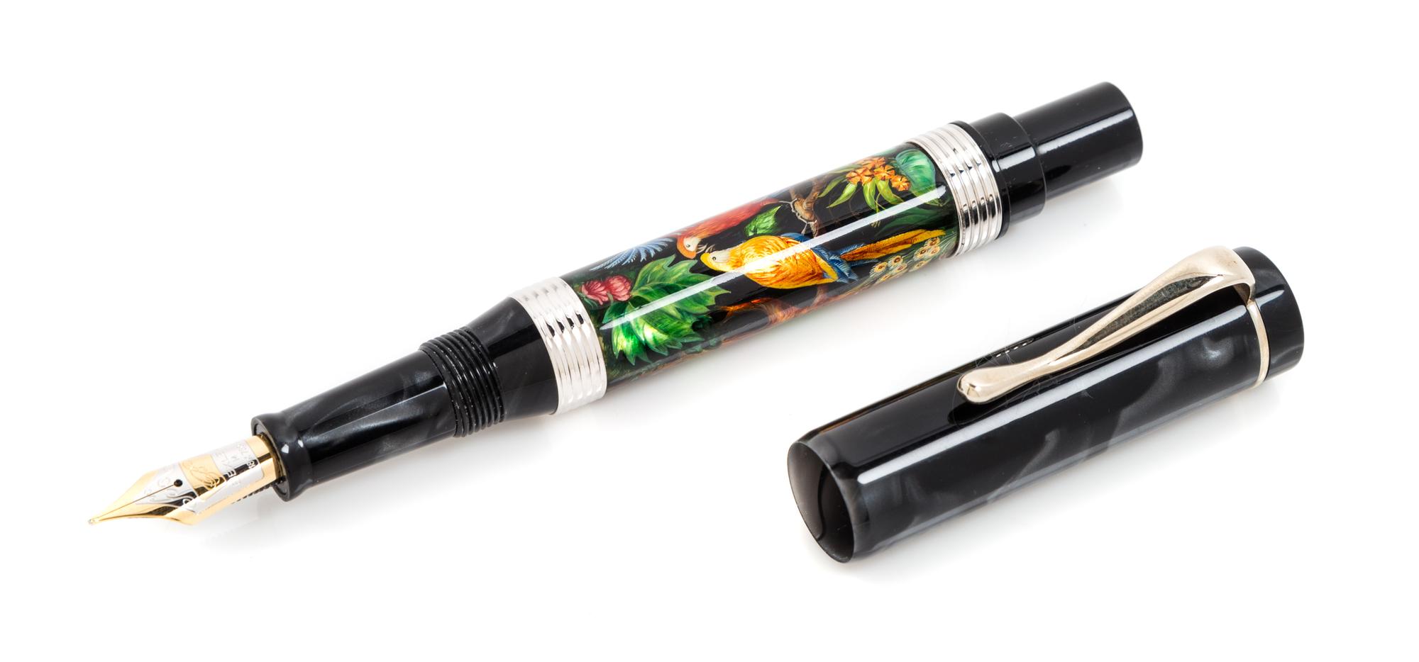 A Bexley Birds of Paradise Limited Edition Fountain Pen