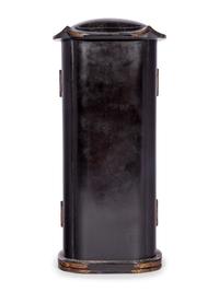 A Gilt Wood Figure of Standing Kannon and A Black and Gilt Wood Traveling Shrine