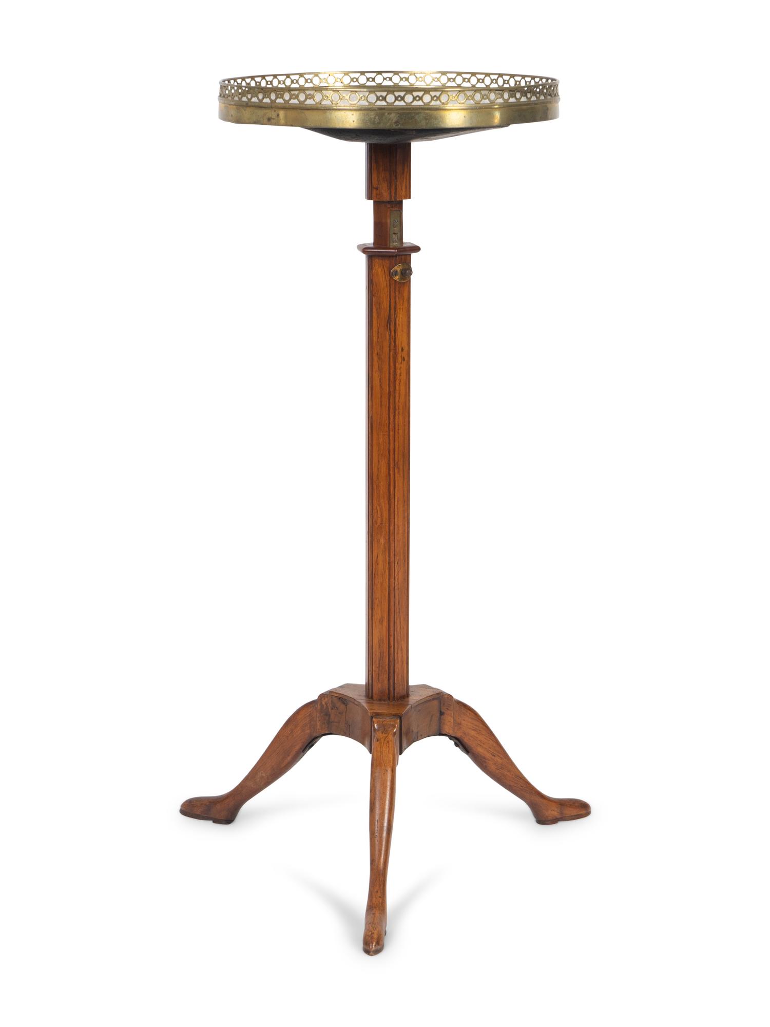 A Louis Philippe Acajou Gueridon a Cremaillere — 19TH CENTURY