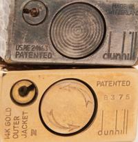 Dunhill, Two "Rollagas" Lighters