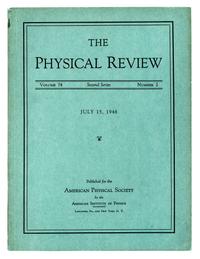 [TRANSISTORS]. BARDEEN, John (1908-1991) and Walter H. BRATTAIN (1902-1987). “The Transistor, A Semi-Conductor Triode.” – BRATTAIN, William H. and John BARDEEN. “Nature of the Forward Current in Germanium Point Contacts.” – SHOCKLEY, William Bradford, Jr. (1910-1989) and Gerald. L. PEARSON (1905-1987). “Modulation of Conductance of Thin Films of Semi-Conductors by Surface Charges.” In: The Physical Review , Vol. 74, Second Series, No. 2, pp. 230-233. Lancaster, PA and New York: American Institute of Physics, July 15, 1948.