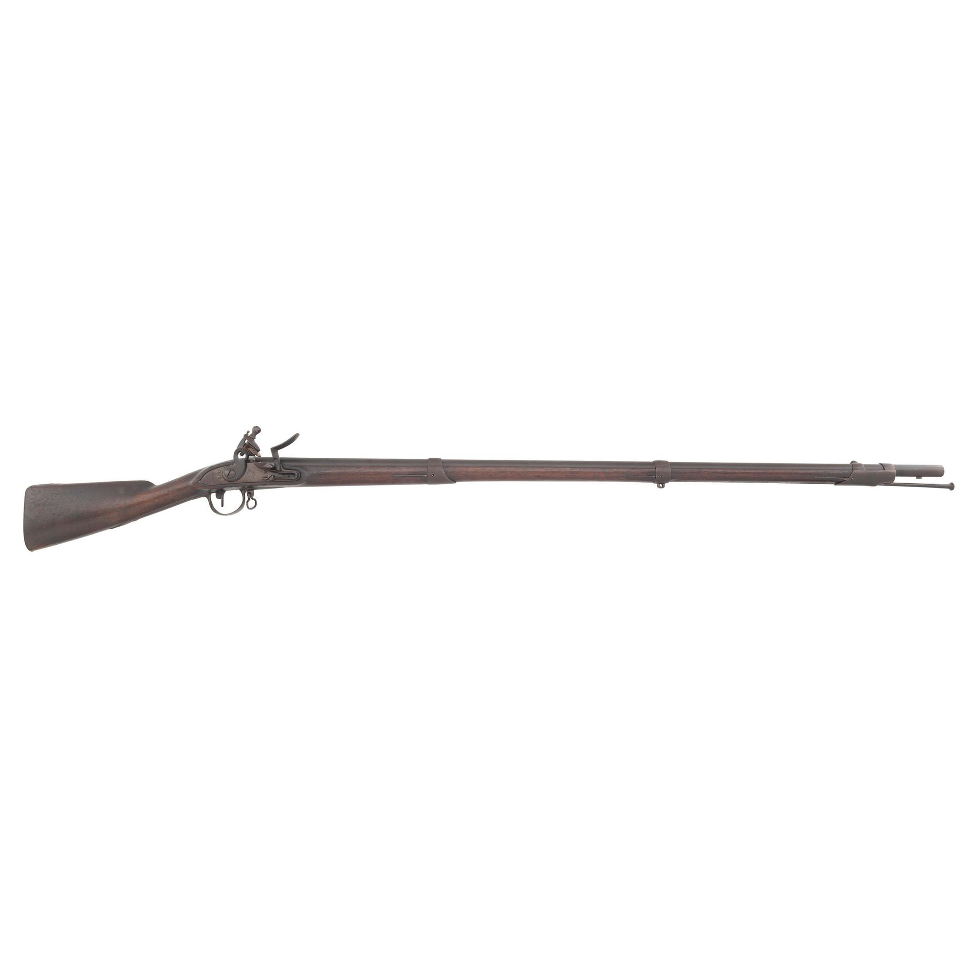 Rare US 1808 Contract Flintlock Musket by Brooke