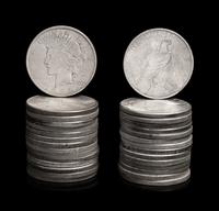 Thirty Peace $1 Coins