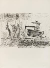Roberto Matta, (Chilean, 1911-2002), Untitled (portfolio of 6 prints)
