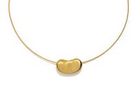 TIFFANY & CO., ELSA PERETTI, YELLOW GOLD BEAN PENDANT