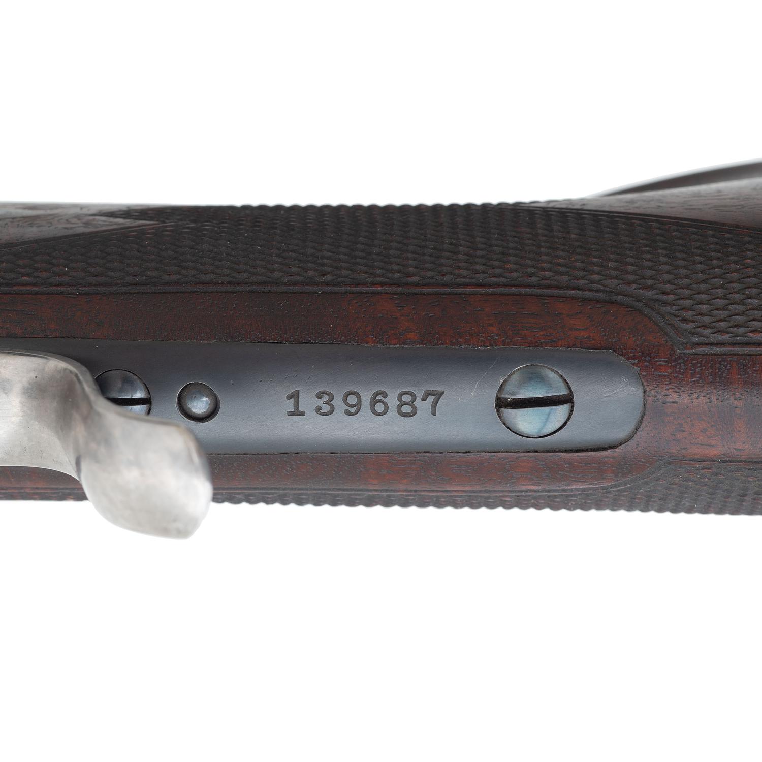 *Custom John Oberlies Winchester Model 1885 High Wall Rifle in .30-40 Krag