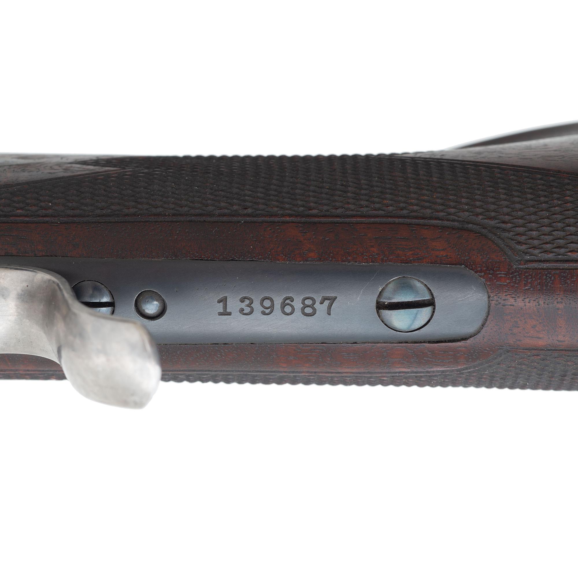 *Custom John Oberlies Winchester Model 1885 High Wall Rifle in .30-40 Krag