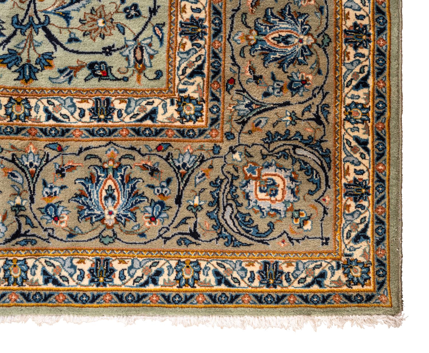 A Kashan Wool Rug