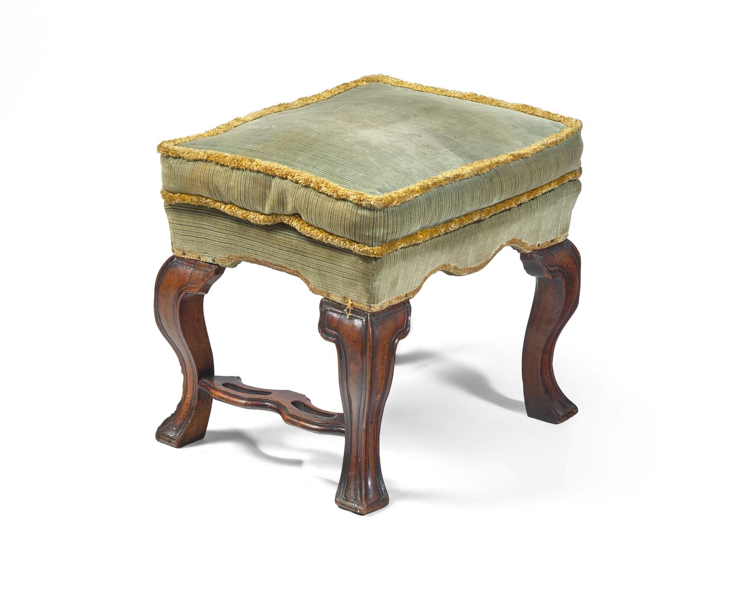 A George I Walnut Stool
