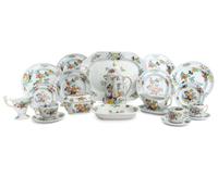 A Copeland Spode New Stone Ironstone Dinner Service