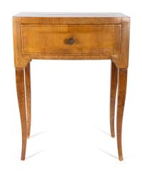 A Louis XV Provincial Style Fruitwood Side Table — 19TH CENTURY