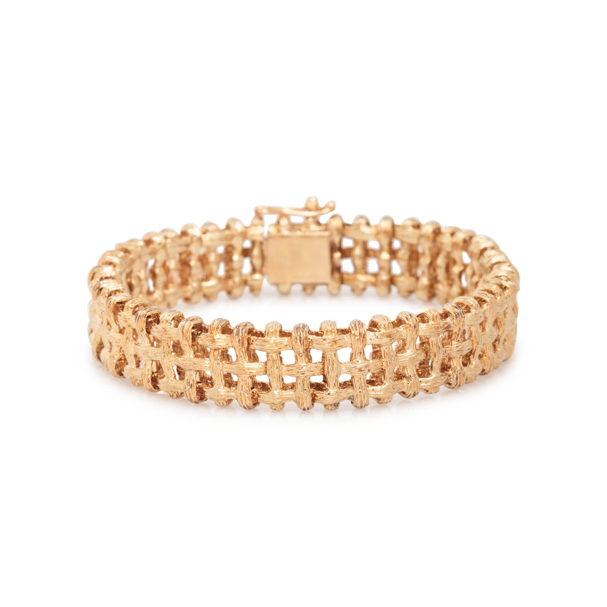 YELLOW GOLD BRACELET
