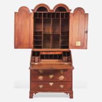 The John Bartram Queen Anne double dome walnut desk and bookcase Southeastern Pennsylvania, circa 1750